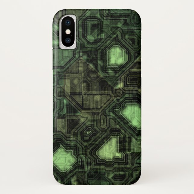 Coques Case-Mate iPhone Arrière - plan de circuit d'ordinateur (Dos)