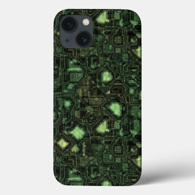 Coques Case-Mate iPhone Arrière - plan de circuit informatique (Verso)