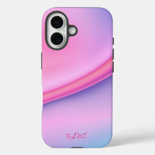 Coque Pour iPhone 16 Arrière - plan de dégradé Pastel doux