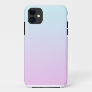 Case-Mate iPhone Case Arrière - plan de dégradé rose et bleu pastel