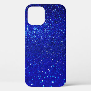 Case-Mate iPhone Case arrière - plan de parties scintillant bleu brillan
