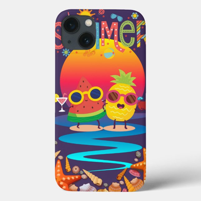 Coques Case-Mate iPhone Arrière - plan du coucher de soleil (Verso)