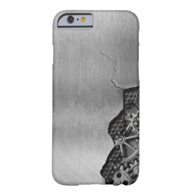 Coques Case-Mate iPhone Arrière - plan en métal avec des dommages (Dos)