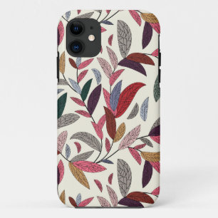 Coque iPhone 11 Arrière - plan floral