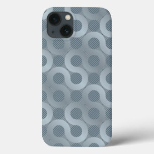 Etui iPhone Case-Mate Arrière - plan gris abstrait d'écoulement