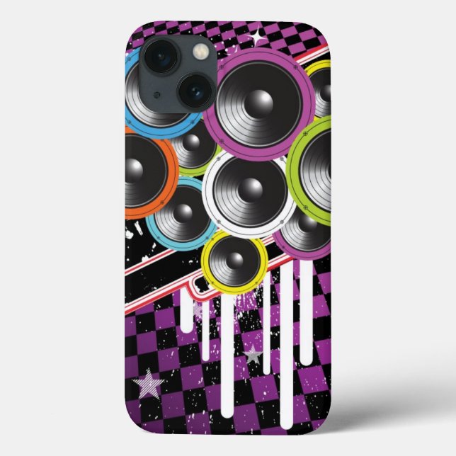 Coques Case-Mate iPhone Arrière - plan grunge (Verso)