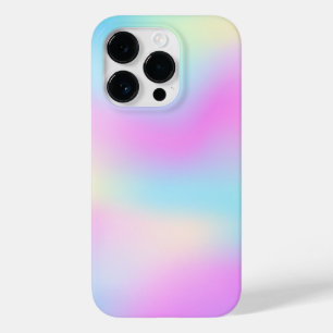 Coque Pour iPhone 14 Pro Arrière - plan irisé coloré