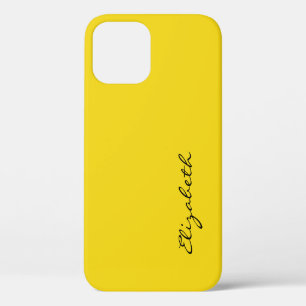 Case-Mate iPhone Case Arrière - plan jaune clair