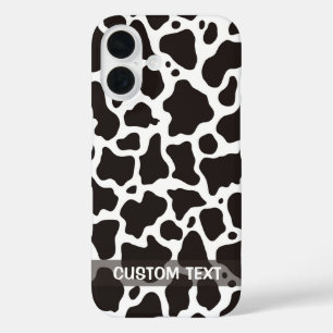 Coques iPhone 16 Arrière - plan motif de vache