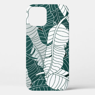 Case-Mate iPhone Case Arrière - plan Motif Feuille vintage