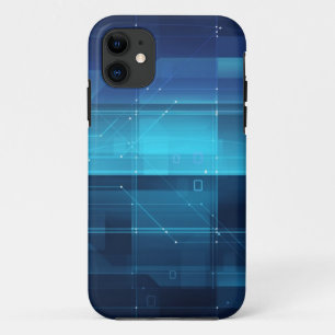 Coque iPhone 11 Arrière - plan numérique de pointe
