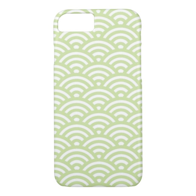 Coques Case-Mate iPhone Arrière - plan oriental de vague (Dos)