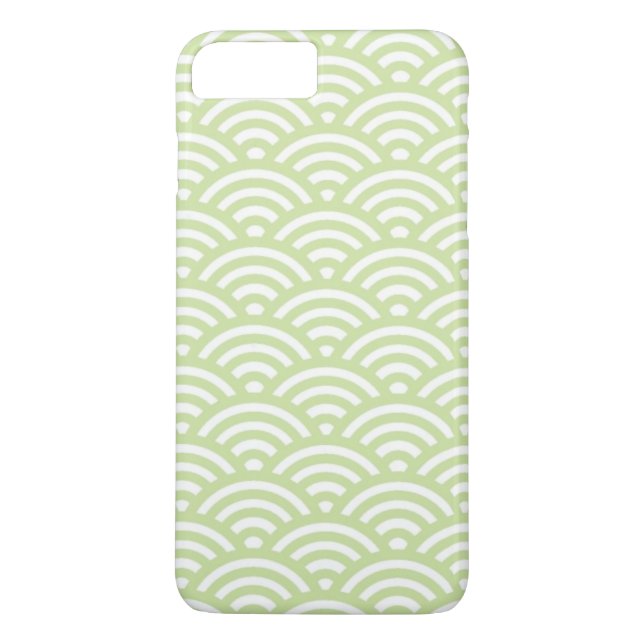 Coques Case-Mate iPhone Arrière - plan oriental de vague (Dos)