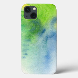 Coques Pour iPhone Arrière - plan peint à la main 8 d'aquarelle