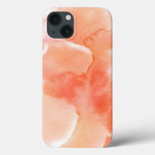iPhone 13 Case Arrière - plan peint à la main d'aquarelle