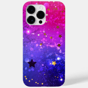 Coque Pour Pour iPhone 14 Pro Max Arrière - plan rose brillant