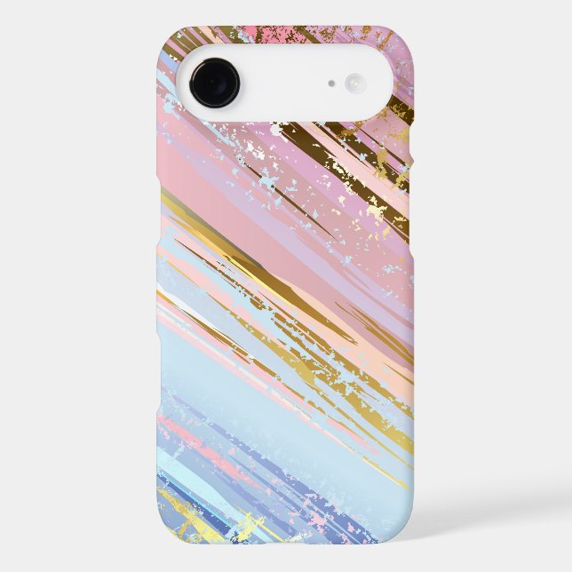 Coques Case-Mate iPhone Arrière - plan rose texturé (Verso)