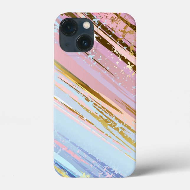Coques Case-Mate iPhone Arrière - plan rose texturé (Verso)