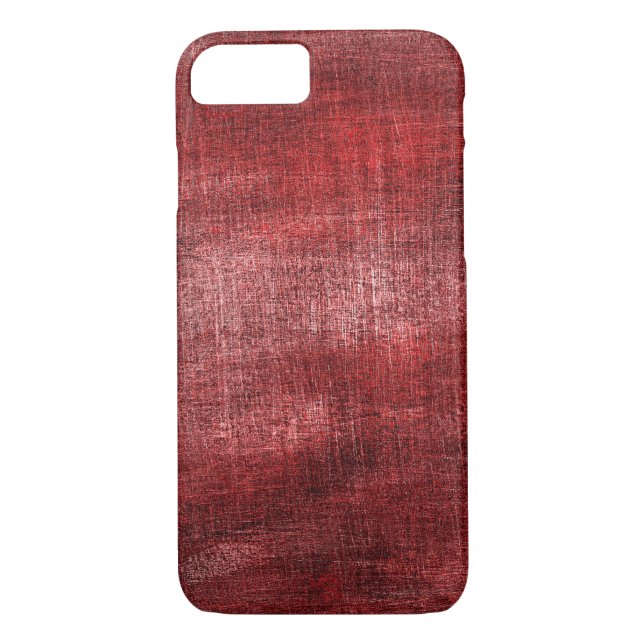 Coques Case-Mate iPhone arrière - plan rouge rayé (Dos)