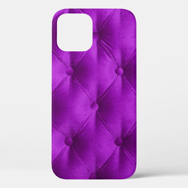 Coques Case-Mate iPhone Arrière - plan textile violet velours violet capit (Verso)
