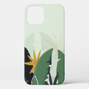 Case-Mate iPhone Case Arrière - plan tropical aux plantes de jungle. Dép