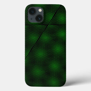 iPhone 13 Coque Arrière - plan vert Abstrait