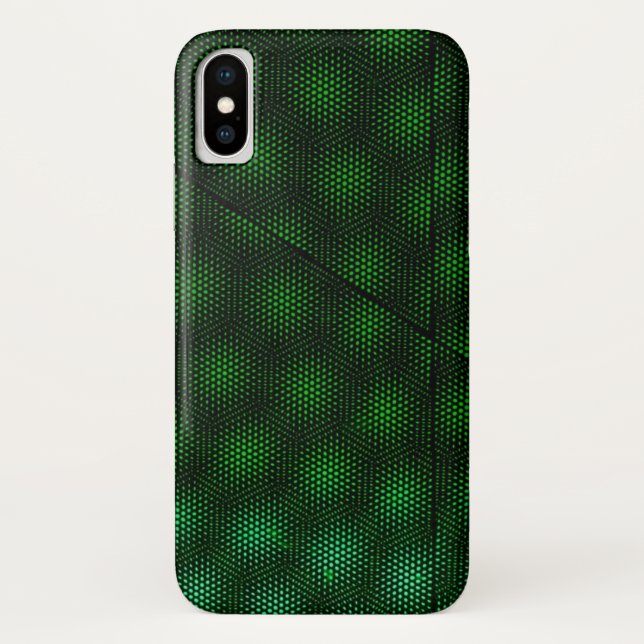 Coques Case-Mate iPhone Arrière - plan vert abstrait (Dos)