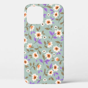 Case-Mate iPhone Case arrière - plan vintage fleuri. Modèle floral avec 