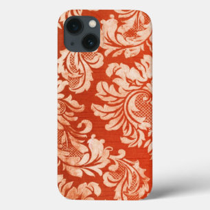 Coques Pour iPhone Arrière - plan vintage floral de papier peint