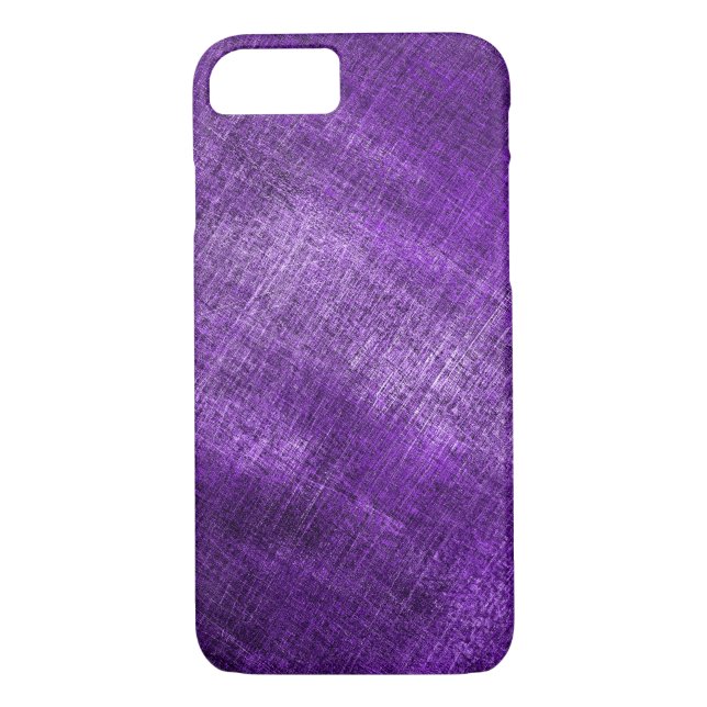 Coques Case-Mate iPhone arrière - plan violet rayé (Dos)
