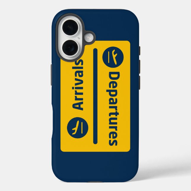 Coques Case-Mate iPhone Arrivées/Départs (Verso)