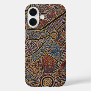 COQUE POUR iPhone 16 ART ABORIGÈNE