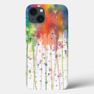 Etui iPhone Case-Mate Art abstrait à l'aquarelle dégoulinant