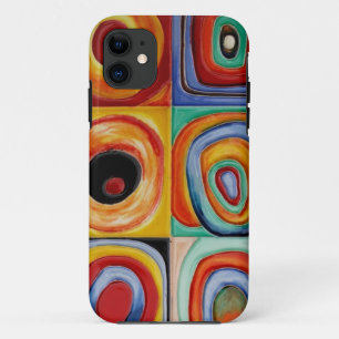 Coque iPhone 11 Art abstrait de Kandinsky
