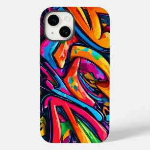 Coque Pour iPhone 14 Art abstrait de style graffiti