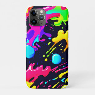 Case-Mate iPhone Case Art Abstrait d'explosion de couleur liquide