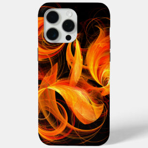 Coque iPhone 15 Pro Max Art Abstrait Fireball