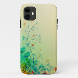 Case-Mate iPhone Case Art Abstrait Floral du printemps moderne