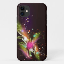 Art Abstrait ( Floral ) Iphone 4 Case