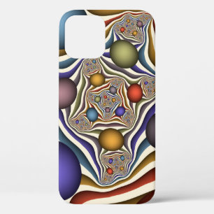 Case-Mate iPhone Case Art abstrait fractal moderne coloré volant