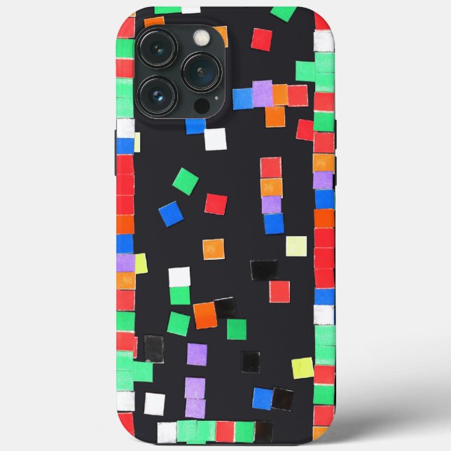 Coques Case-Mate iPhone Art Abstrait par les enfants (Verso)