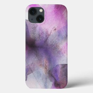 Etui iPhone Case-Mate art abstrait pourpre de cubisme sans couture