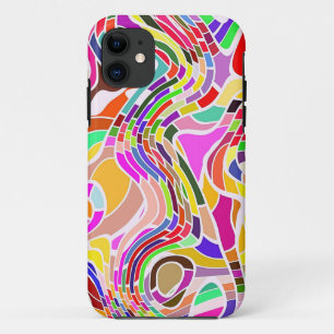 Case-Mate iPhone Case Art Abstrait rétroactif   Coloré