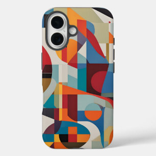 Coque Pour iPhone 16 Art Abstrait vibrant - Design expressif et coloré