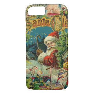 Coque iPhone 8/7 Art antique du Père Noël