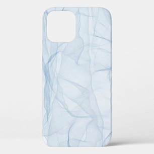 Case-Mate iPhone Case Art arrière - plan moderne bleu tissu