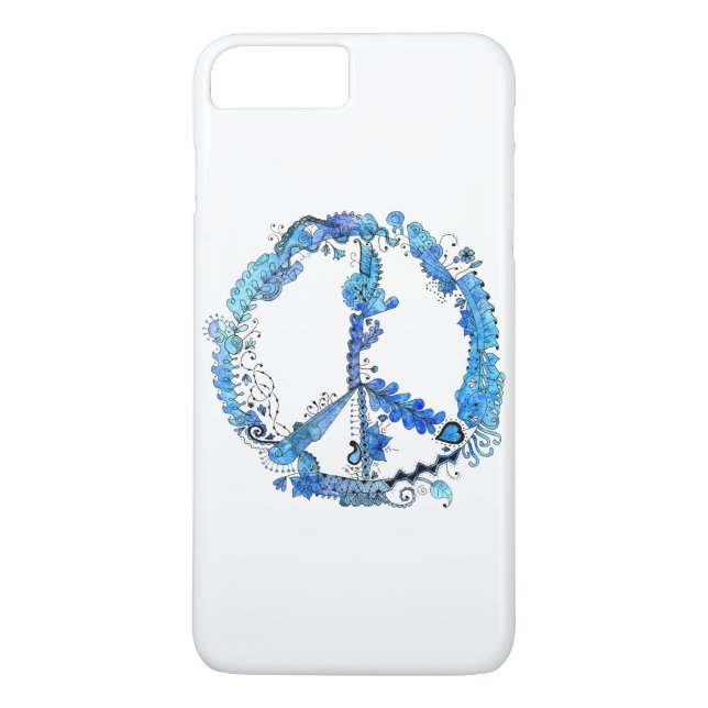 Coques Case-Mate iPhone Art Artsy illustré de stylo de signe de paix avec (Dos)