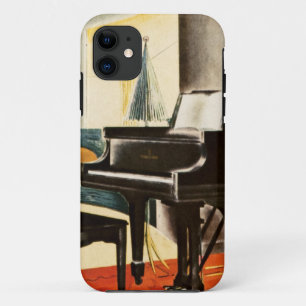 Etui iPhone Case-Mate Art coloré vintage d'annonce d'instrument de piano