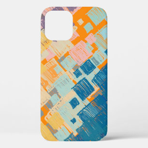 Case-Mate iPhone Case Art contemporain. Texture colorée. Art moderne