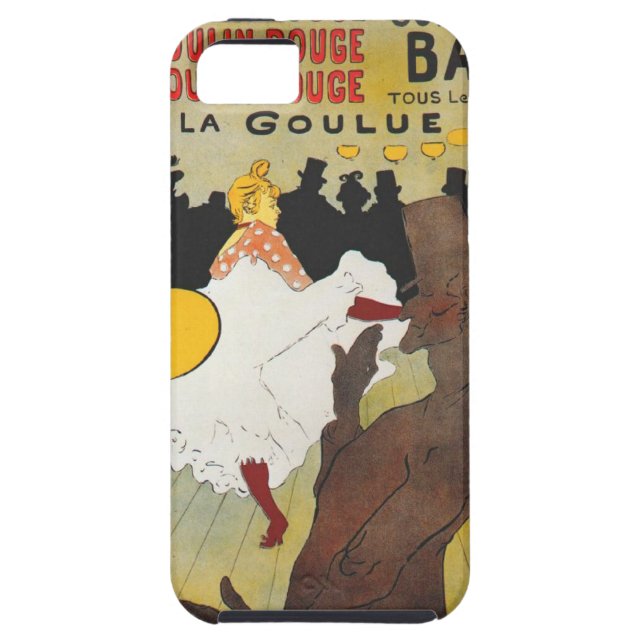 Coques Case-Mate iPhone Art d'affiche de Toulouse Lautrec (Dos)